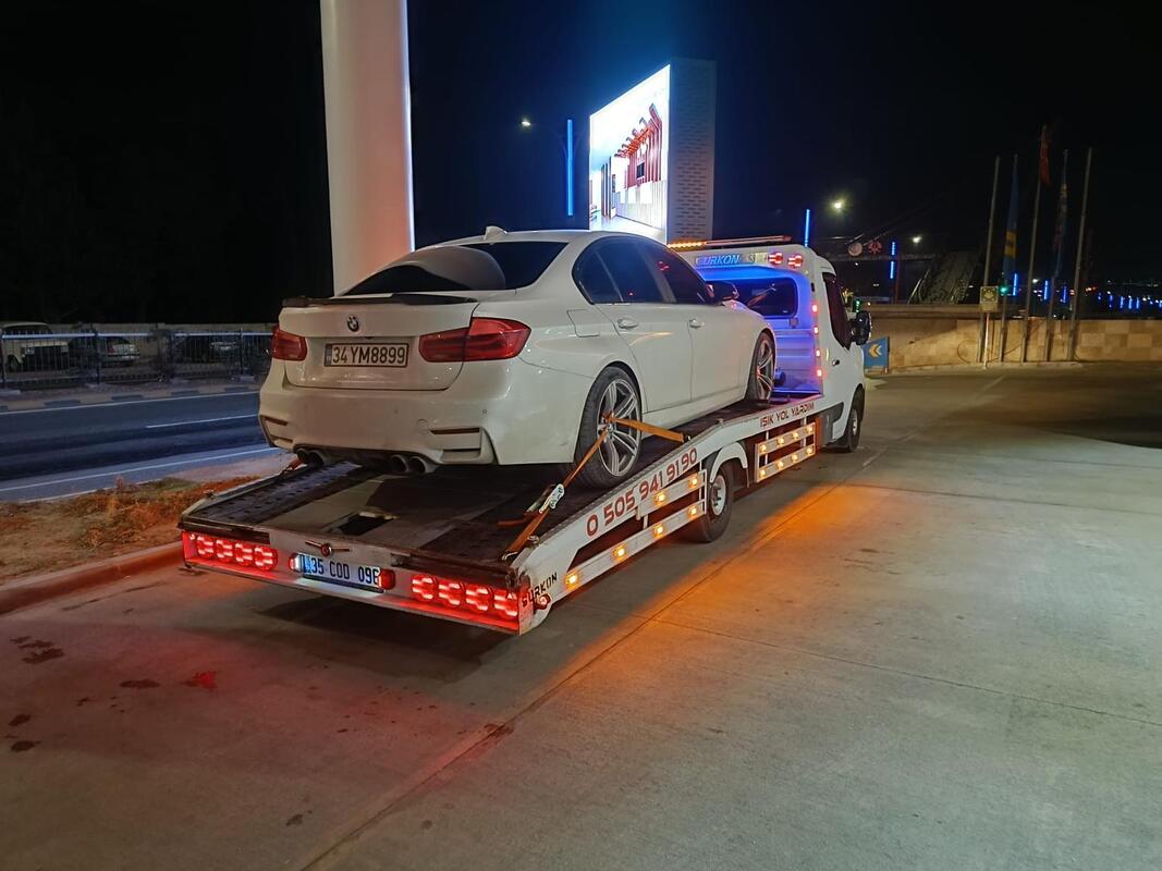 Balçova kaza sonrası kurtarma